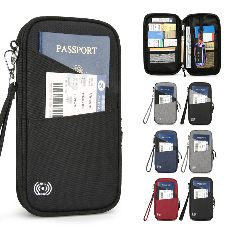 RFID pasaport kılıfı, seyahat belge çantası