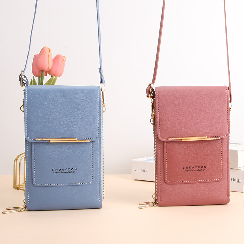 ENDAYCON Touchscreen Phone Bag for Women, Small Crossbody Bag