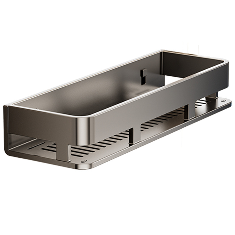 Kitchen storage rack multifunctional punch-free spice rack wall-mounted spice jar storage rack - 6