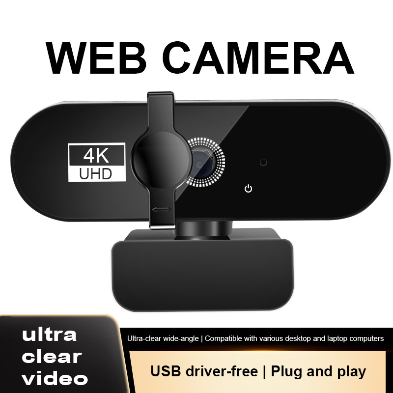 Webcam 2K/4K mit integriertem Mikrofon - 1