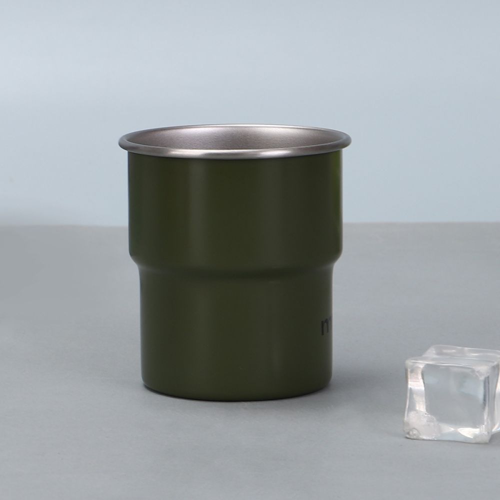 New 304 stainless steel mini wine glass single-layer corrugated edge anti-scald thermos cup outdoor camping style picnic water cup - 12