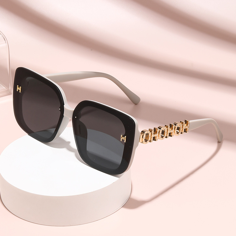 Leichte Luxus-Sonnenbrille mit Polarisierung, modischer großer Rahmen, vielseitige Sonnenbrille, grenzüberschreitende Brille, Anti-UV, hochwertige Sonnenbrille