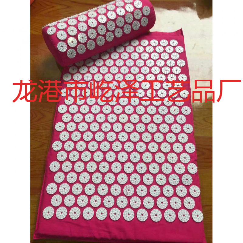 Yoga Acupressure Mat with Grain Texture, Home Relaxation Pillow