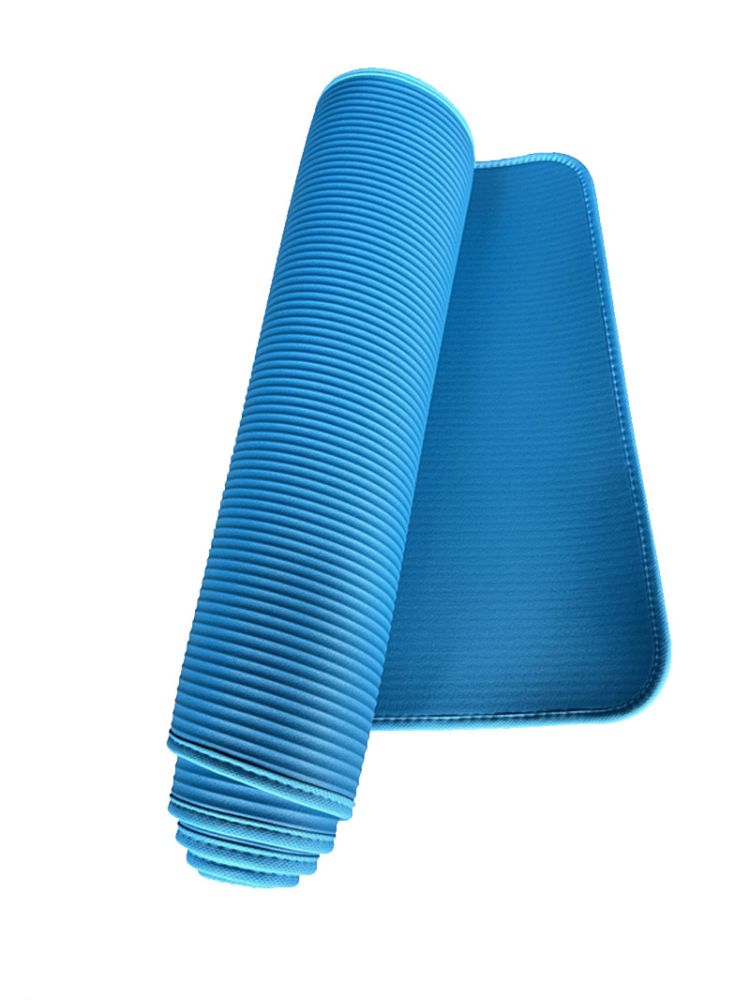Hersteller Großhandel NBR-kantenbeschichtete Yogamatte für Anfänger, Fitness-Matte für Herren und Damen, rutschfeste Sportmatte, bedruckbares Logo - 10