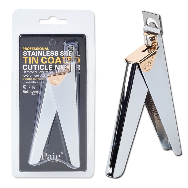 Nail Art Scissors, Straight Edge, Fake Nail and French U-Shape Nail Trimmer - 1