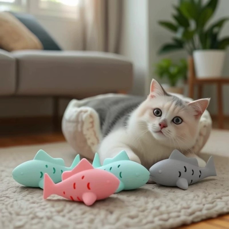 Kedi nanesi oyuncağı, dayanıklı diş kaşıma, kendi kendine oynayan