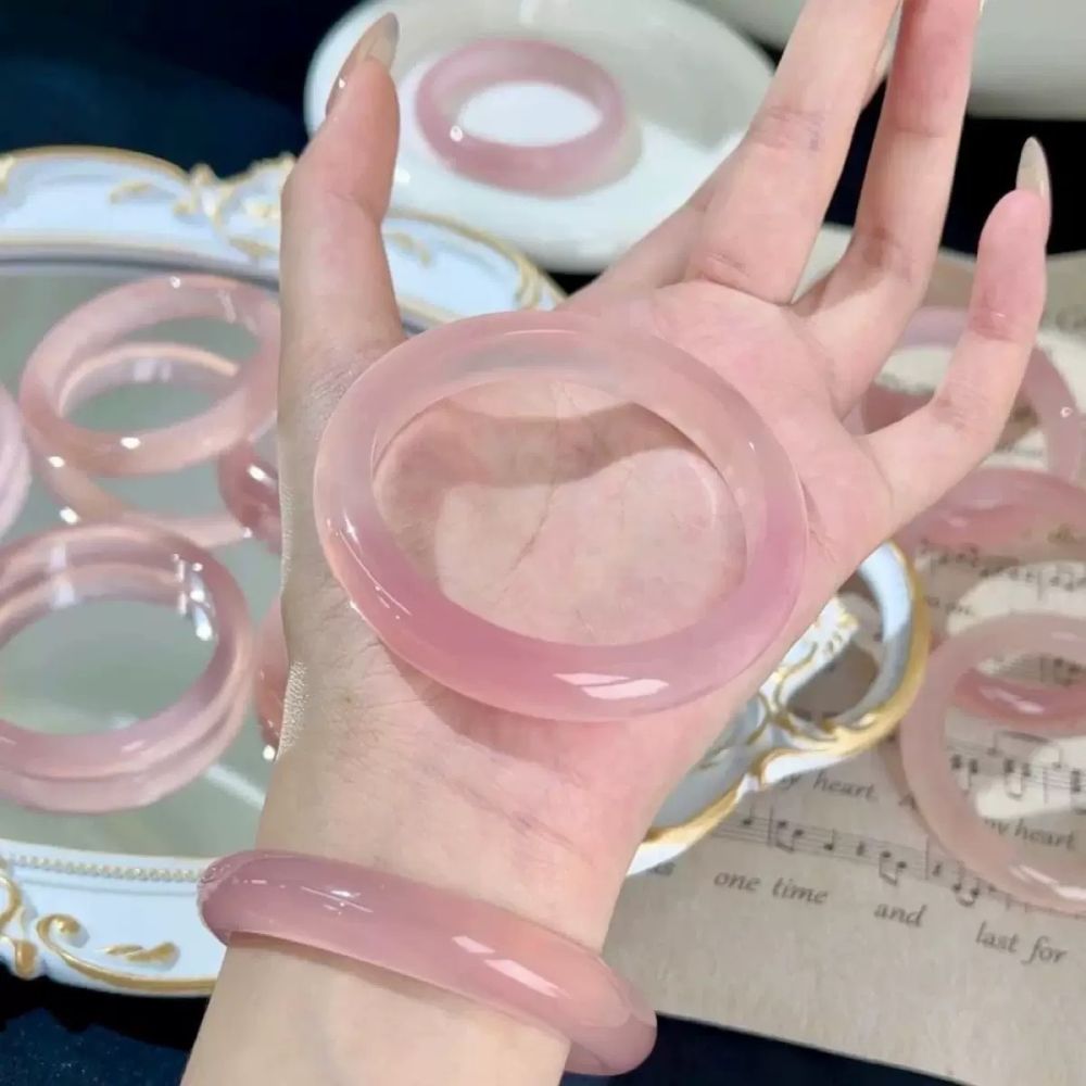 Pembe bilezik çin tarzı lychee jöle tasarım - 1