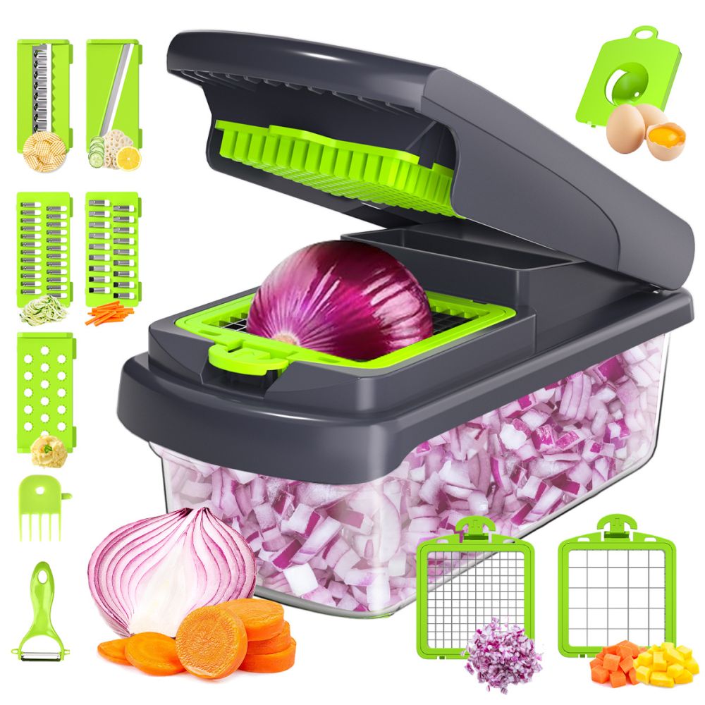Cross-border Exclusive Multifunctional Vegetable Cutter Cucumber Shredder Potato Slicer Mandoline Grater for Beginners