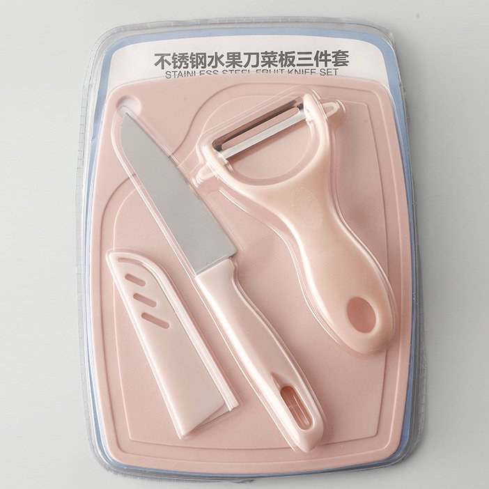 Stainless Steel 3-Piece Kitchen Knife Set