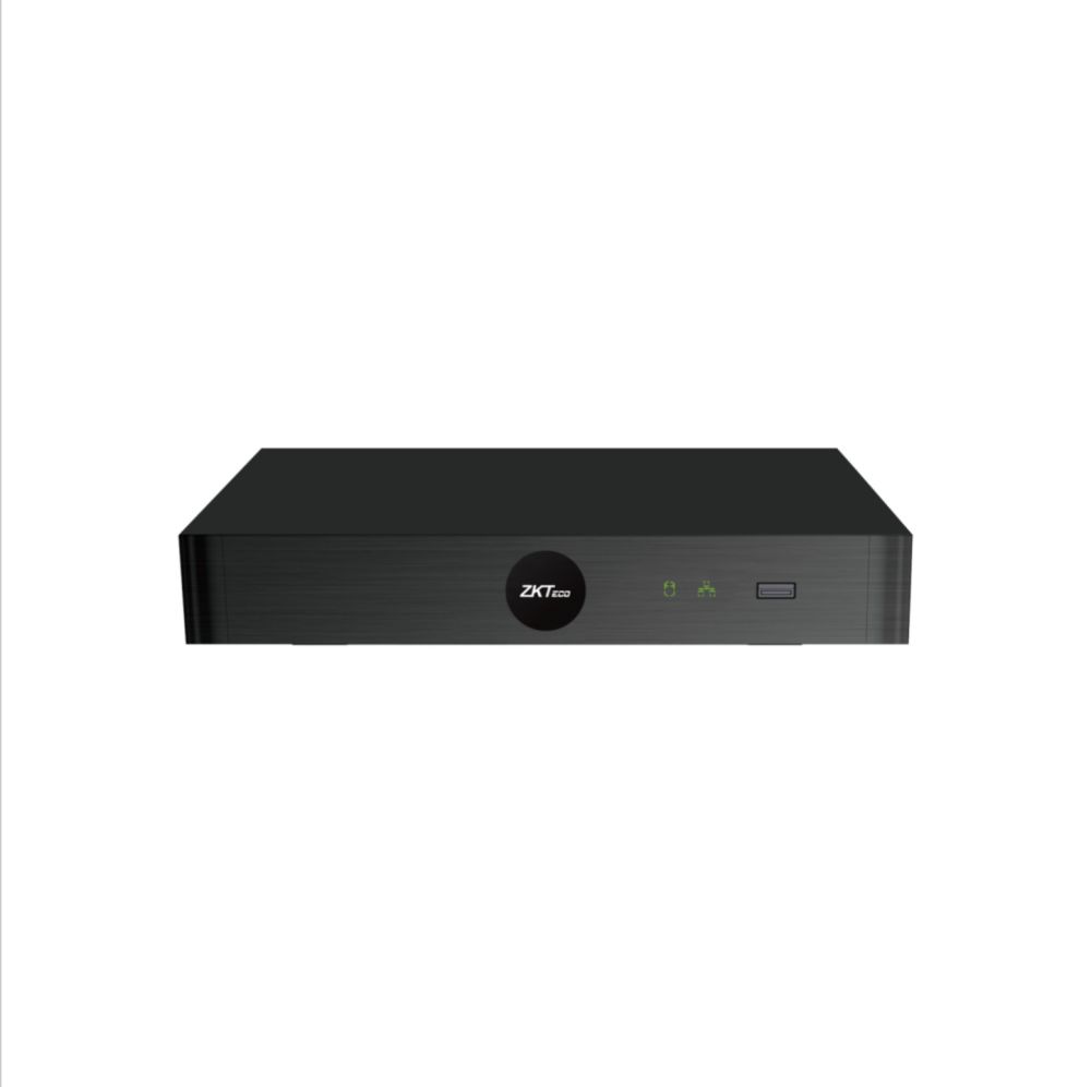4K NVR 16-channel surveillance recorder, 8MP camera support, dual drive bays