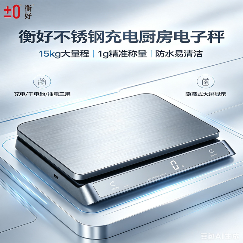 Yongheng Liangpin 15 kg Digital Kitchen Scale, High Precision
