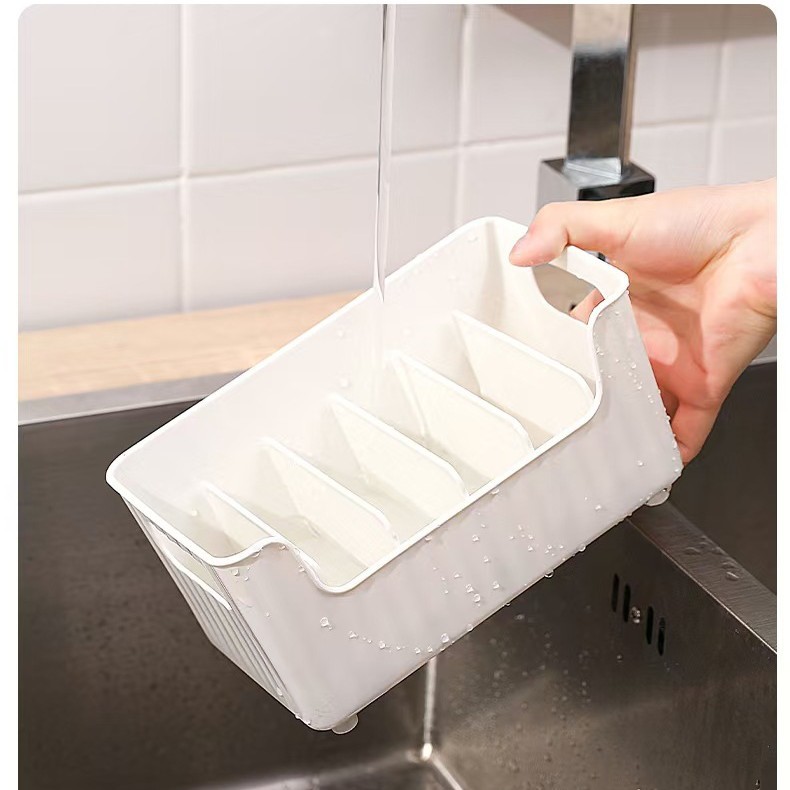 Spice storage box set kitchen spice combination storage rack kitchen counter spice organizer storage basket - 7
