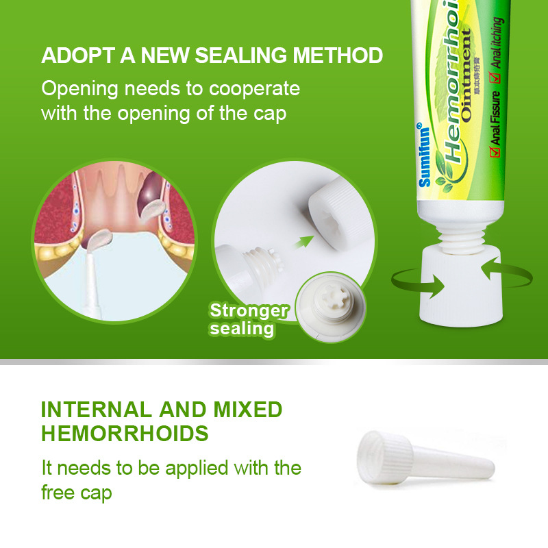 Sumifun Hemorrhoid Cream and Suppository Set, Internal and External Use, K10014