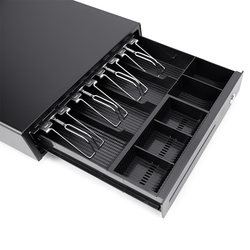 Dongwei 335D cash register cash drawer four compartments three-speed cash register cash register/supermarket cash drawer POS machine cash drawer
