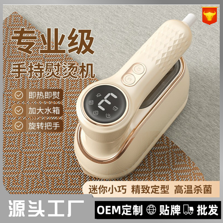 Portable handheld garment steamer, mini hanging steamer with large steam capacity