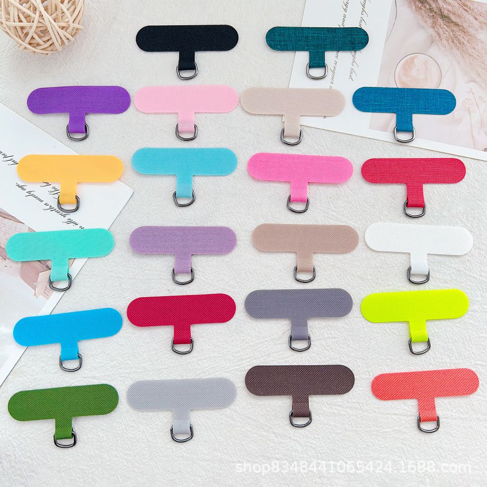 Phone Lanyard Adhesive Pad, D-Ring Fixing Pad for Phone Cases