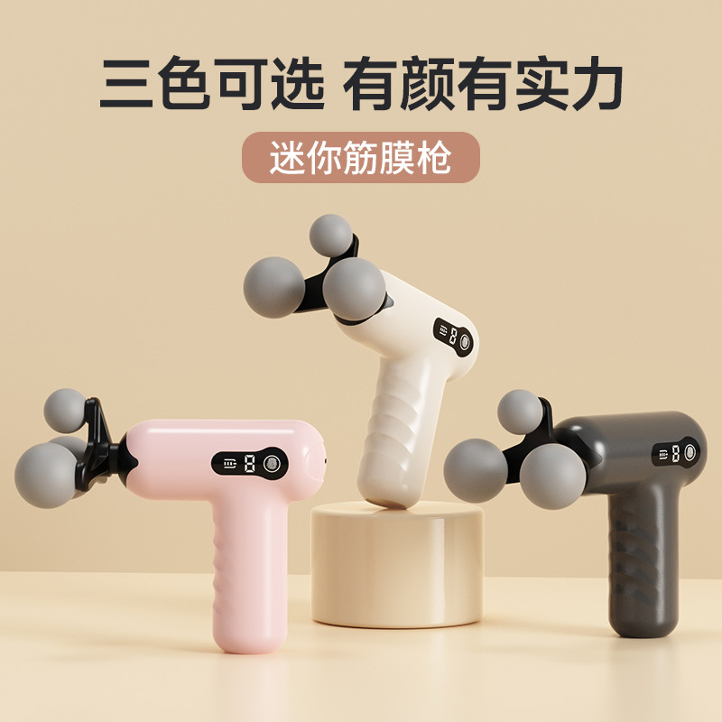 Mini Fascia Gun, Multi-Speed High-Frequency Muscle Massager - 1