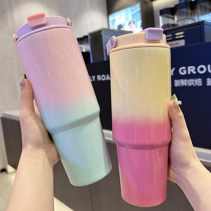 Insulated Tumbler, 304 Stainless Steel, with Tea Infuser, Large Capacity