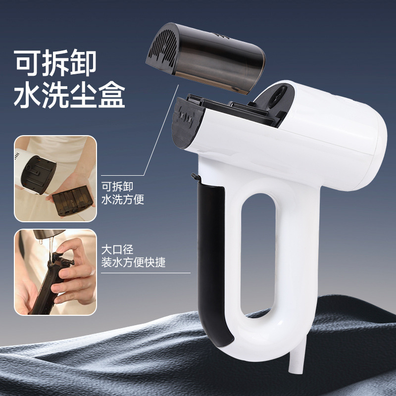 Cross-border New Steam Iron Mite Removal Wet and Dry Dual-use Electric Iron Household Travel Adsorption Handheld Garment Steamer
