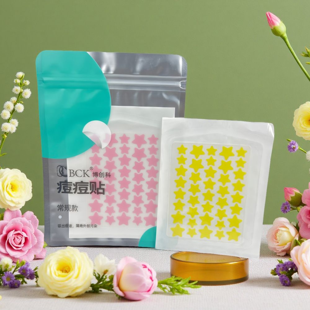 Hydrocolloid Star Acne Patches, Absorbing Pimple Patches, Colorful