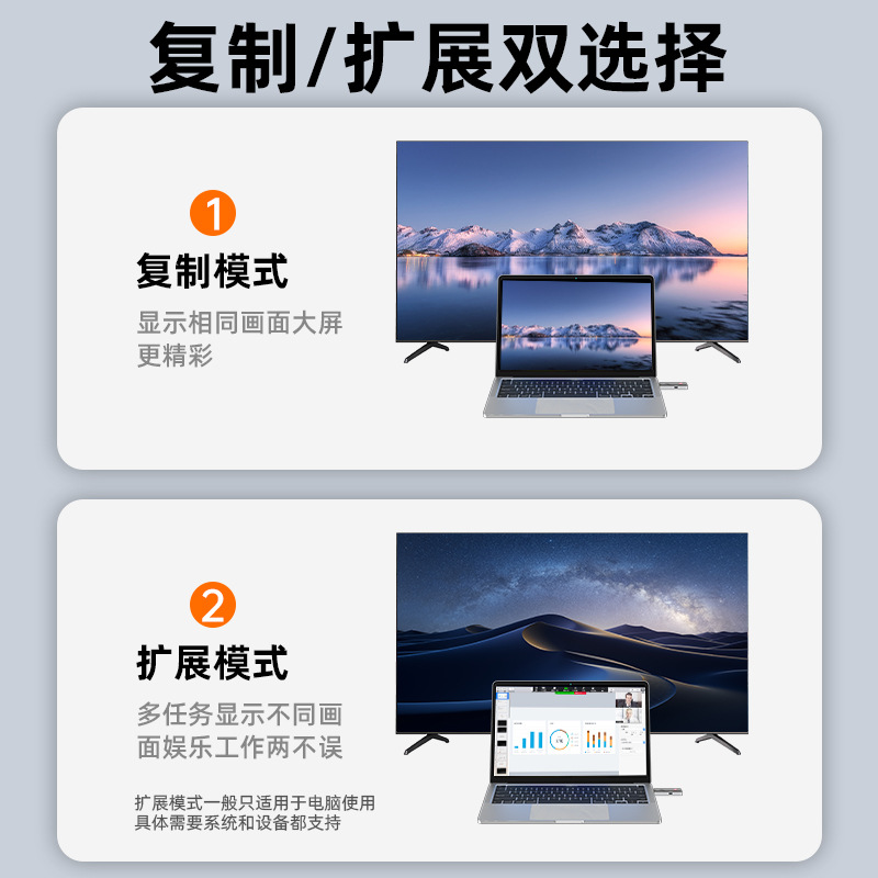 HDMI无线传输器50M 信号延长1080P WIFI50米电脑无线投屏同屏器