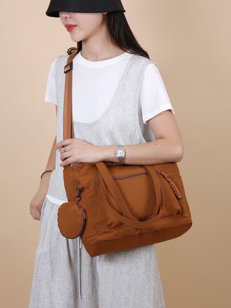 Grenzüberschreitende Großraum-Tote-Tasche, modische Damen-Schultertasche, schlicht elegant, vielseitig kombinierbar, Pendler-Tasche, individuelle Damen-Handtasche