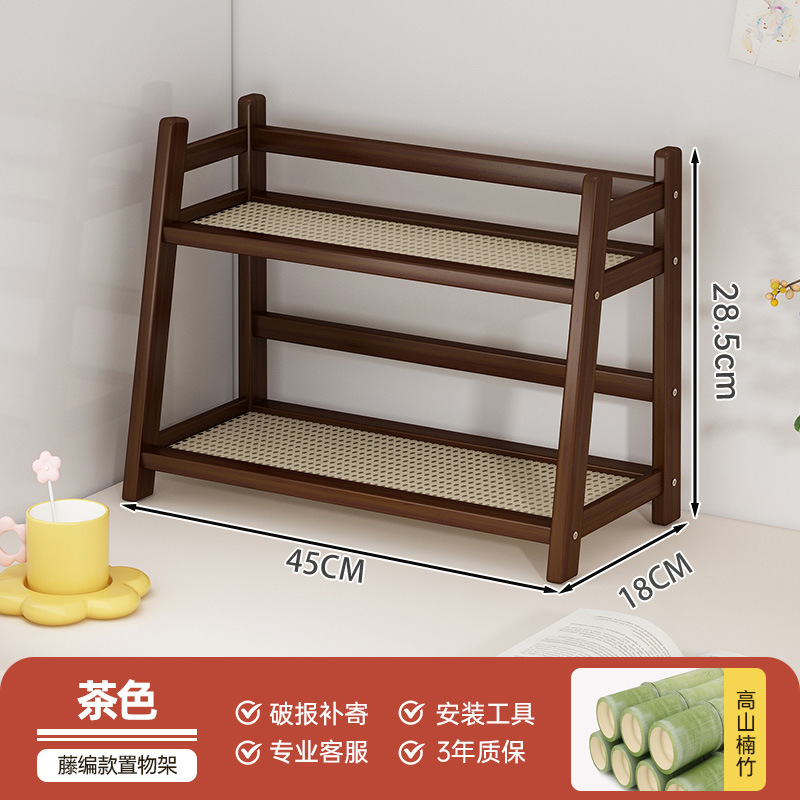 Multi-functional kitchen storage shelf small desktop spice multi-layer storage rack countertop oil salt sauce vinegar display shelf - 7