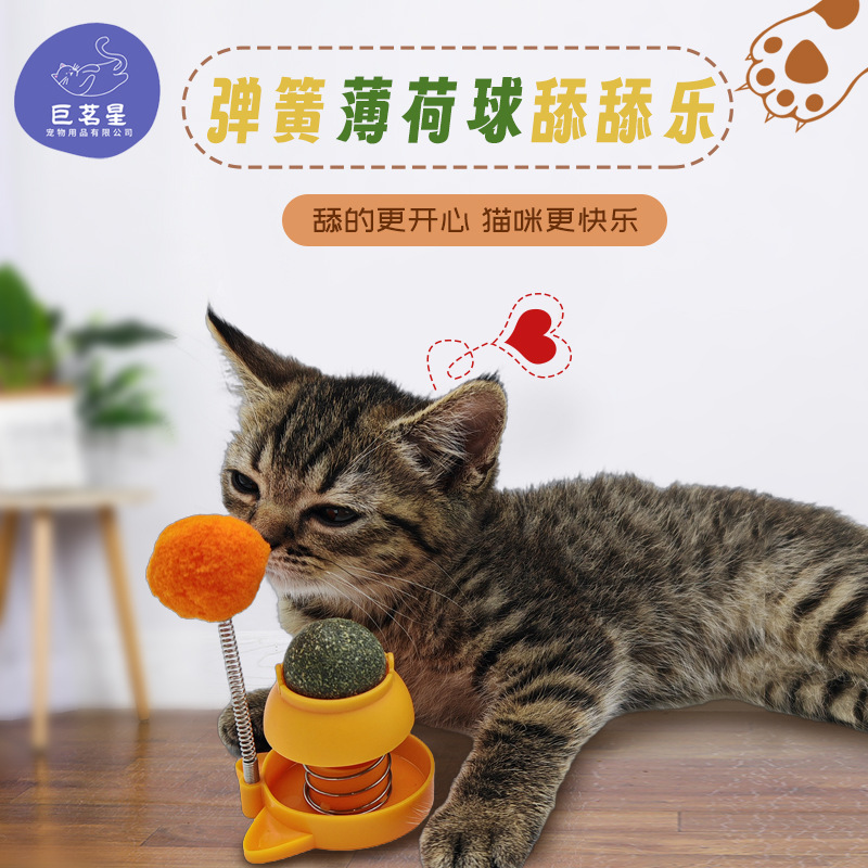 Kedi Nanesi Topu, Sallanan Kedi Oyuncağı, Kendi Kendine Eğlence - 1