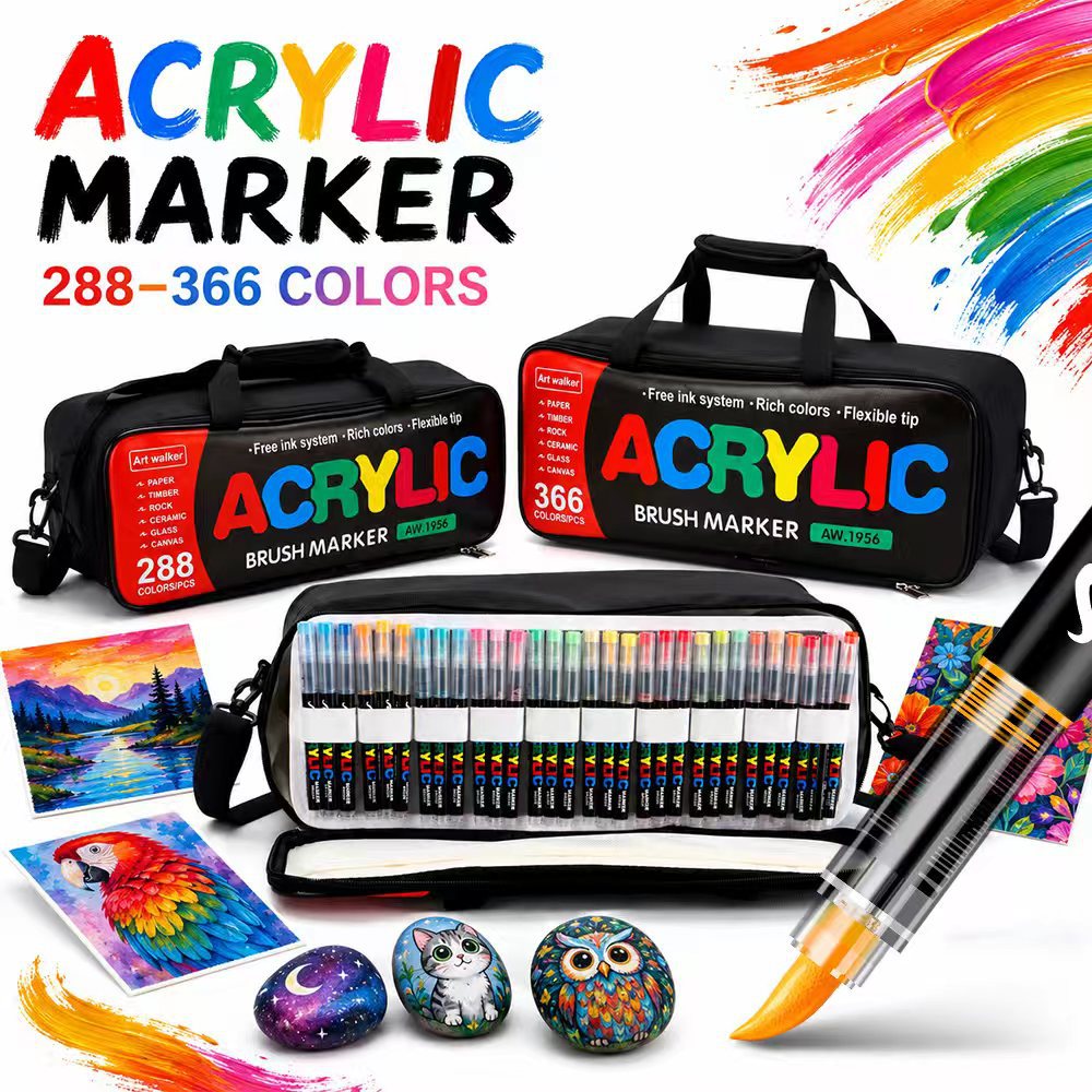 418 Farben Acrylstifte Kunstmalerei Set für Kinder