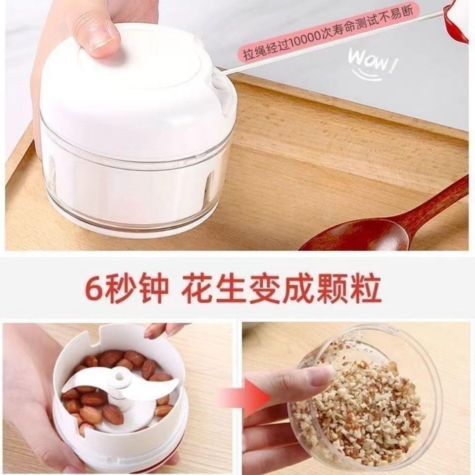 Trendy kitchen garlic press, wireless home garlic grinder, small mini manual garlic press. - 5