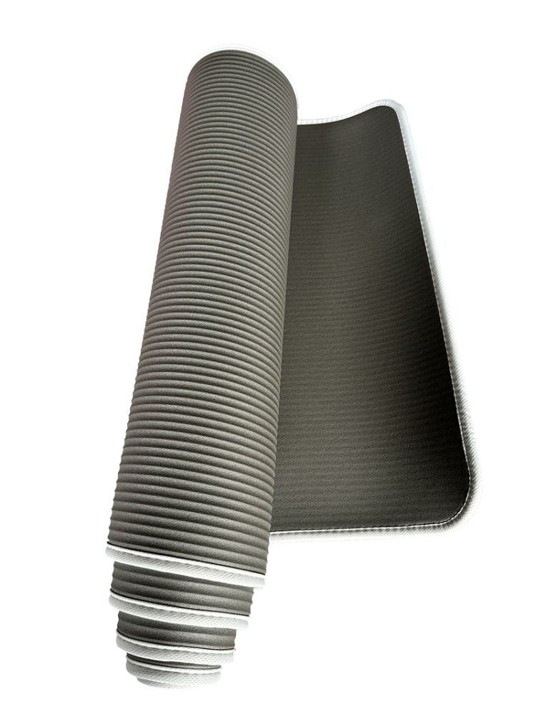 Hersteller Großhandel NBR-kantenbeschichtete Yogamatte für Anfänger, Fitness-Matte für Herren und Damen, rutschfeste Sportmatte, bedruckbares Logo - 11