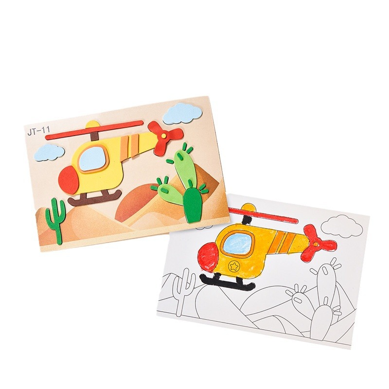 3D-EVA-Aufkleber Kinder Bastelset