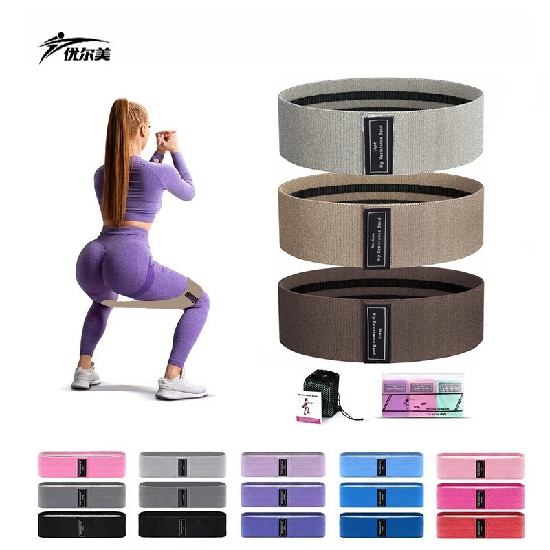 Latex Anti-Slip Booty Resistance Band Loop for Squats