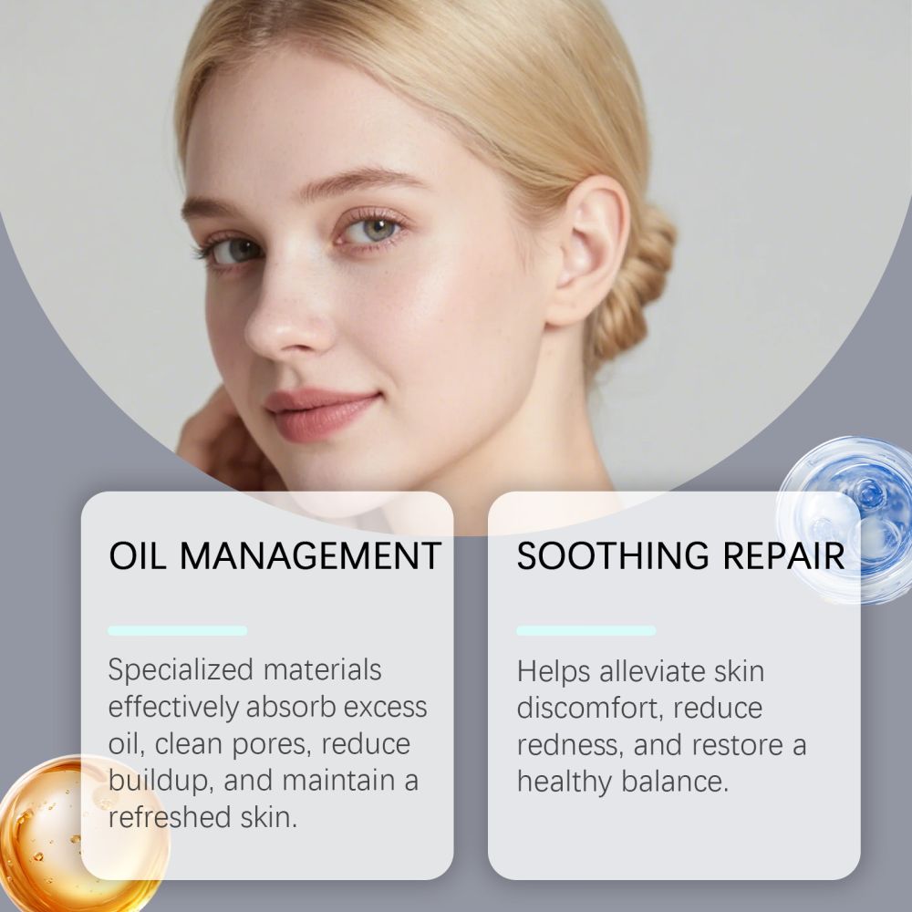 EELHOE Tea Tree Oil Acne Patch Set Skin-Friendly Breathable Gentle Cleansing Facial Acne Care Skin Patches