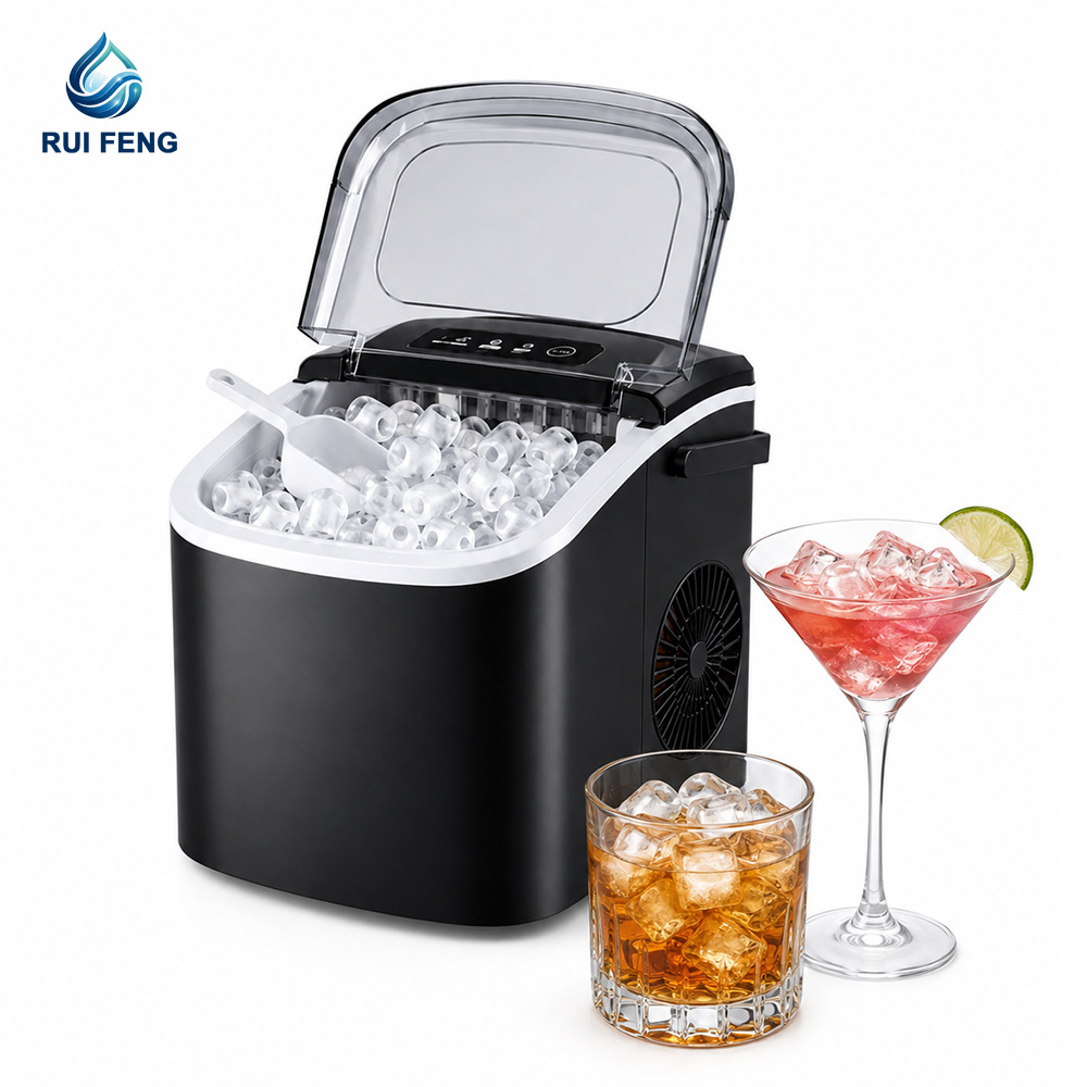 Small Power Ice Maker 1.2L Household Office Dormitory Commercial Round Ice Block Machine Ice Ball Mini Ice Maker
