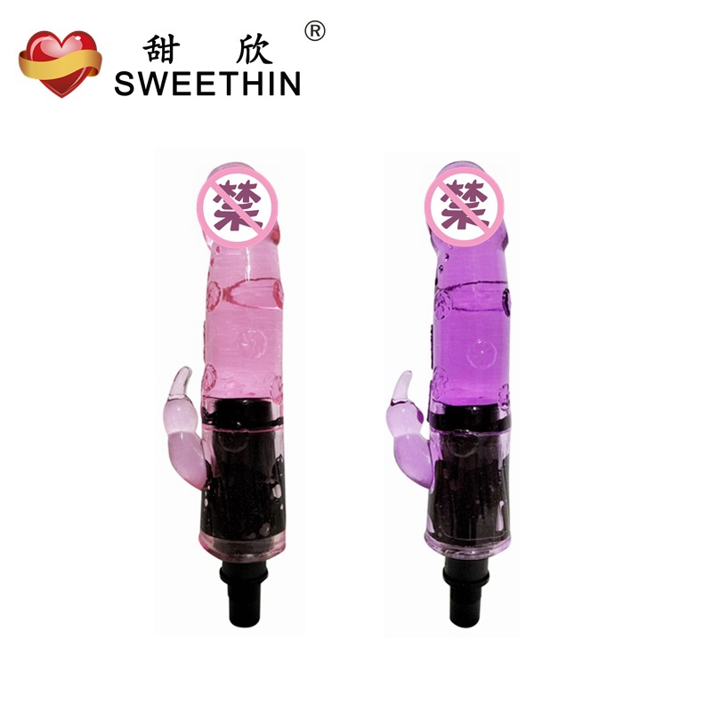 Tianxin Mini Masaj Tabancası Başlığı Gerçekçi Yapay Penis Şekilli Aksesuar