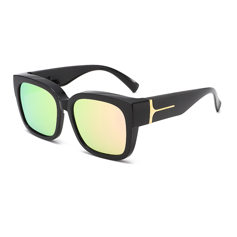 T-förmige neue europäische und amerikanische Cross-Border-Sonnenbrille, passend über Brillen, polarisierte Sonnenbrille, Herren- und Damenbrillen, Amazon - 12