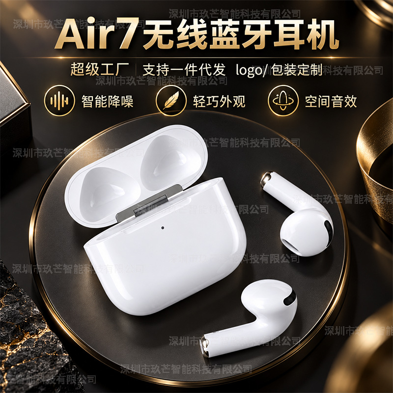 2026 Huaqiangbei Bluetooth-Kopfhörer Noise-Cancelling kristallklare Klangqualität extralange Akkulaufzeit Sport 7. Generation Bluetooth-Kopfhörer Stereo