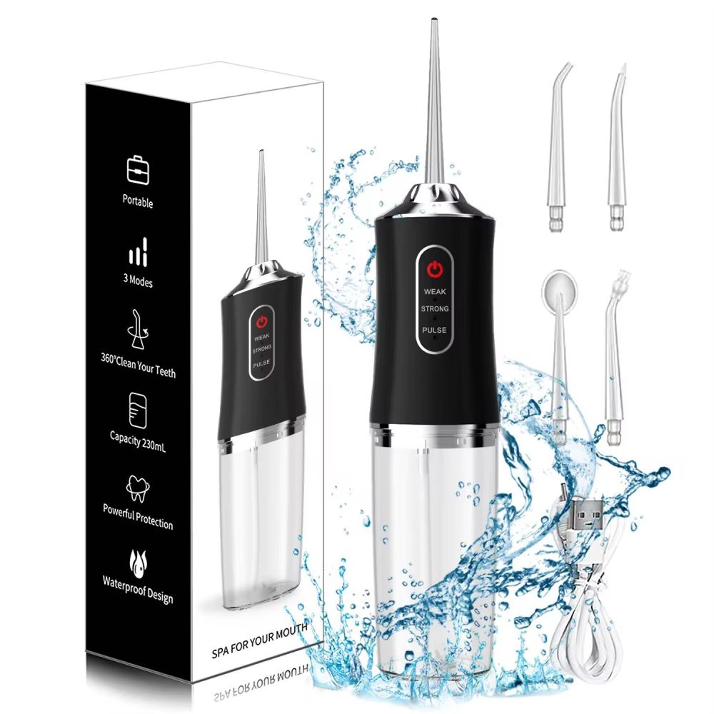 Taşınabilir elektrikli su fiskiyesi, diş temizleyici, ağız bakımı cihazı