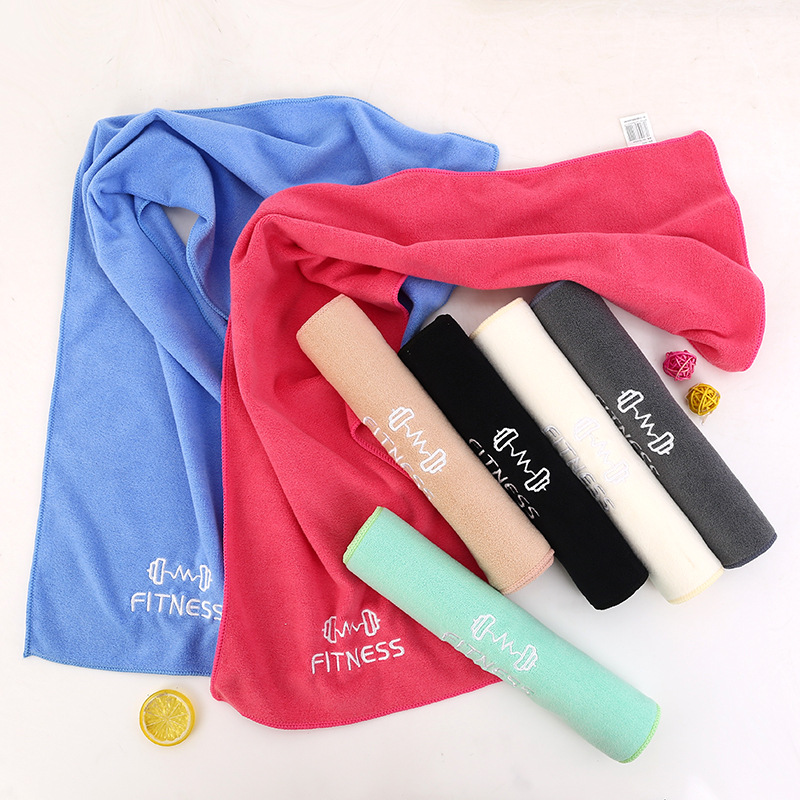 Sport Fitness Schweißtuch Yoga Handtuch Mikrofaser Matte Gymnastiktuch Fitnessstudio Handtuch mit maßgeschneidertem Logo Großhandel - 5