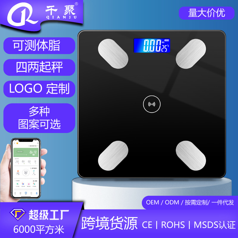 OKOK Bluetooth Body Fat Scale, 26 cm Digital Home Scale
