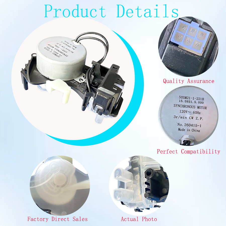 W10913953W11237117Waschmaschinen-Schaltaktor W10597177W10815026Synchronmotor