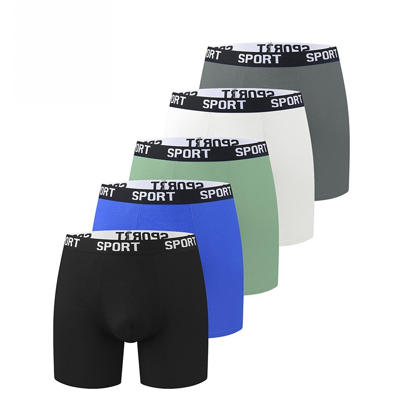 European Size TK Cross-Border Men's Underwear Sports Personality Trendy Boxer Briefs Men's Hot-Selling Foreign Trade Overseas Wholesale