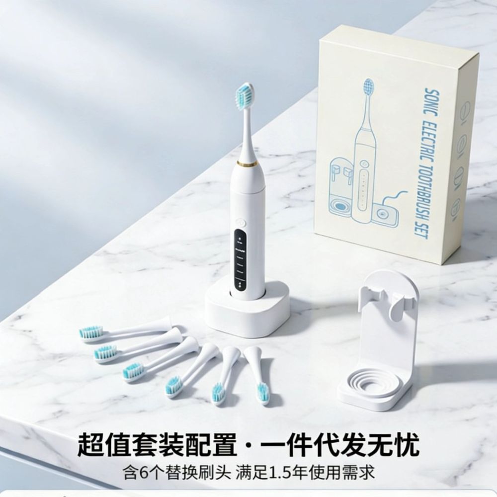 2026 Sonic Electric Toothbrush S9, Rechargeable, Soft Bristle, Waterproof