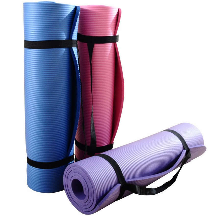 Factory Direct Wholesale NBR Yoga Mat Extended and Thickened Non-Slip Dance Fitness Floor Mat Dropshipping