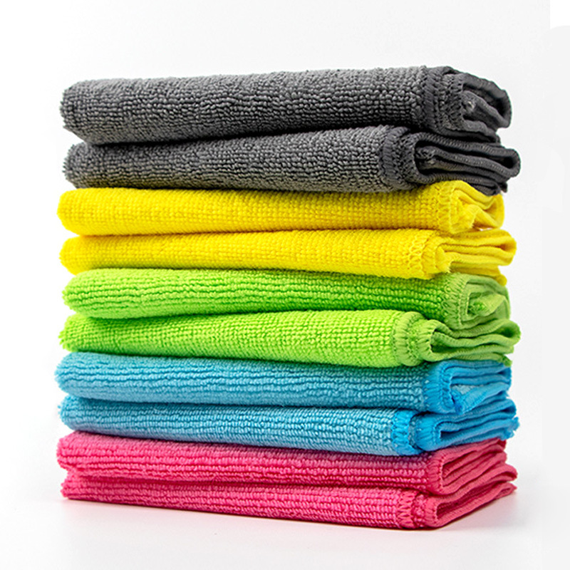 Multi-purpose home cleaning towel set, thickened microfiber cleaning cloth, kitchen-specific table wiping and dishwashing towel - 6