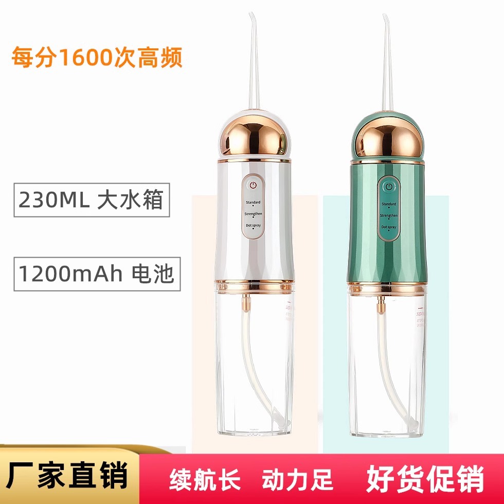 厂家直销电动冲牙器家用洗牙器正畸专用水牙线便携式口腔洁牙神器