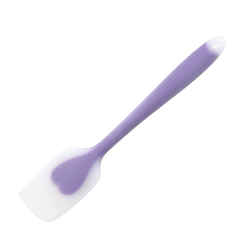 FDA Yarı Saydam Büyük Kazıyıcı Entegre Silikon Kazıyıcı Yüksek Sıcaklığa Dayanıklı Kek Spatula Mutfak Pişirme Aracı - 11
