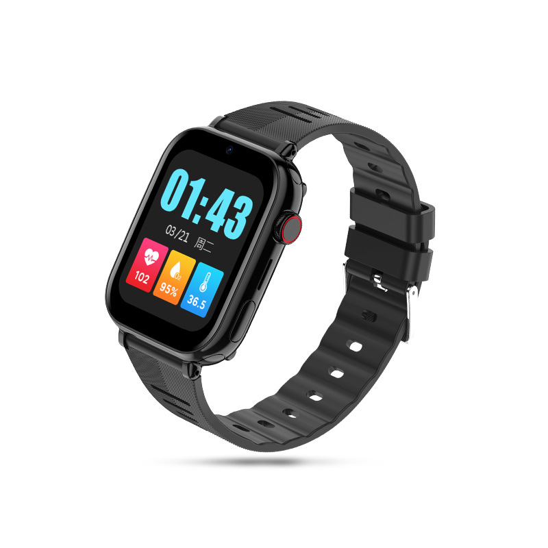 Newman elderly phone watch GPS tracker elderly anti-loss anti-fall smart heart rate blood pressure health monitor j