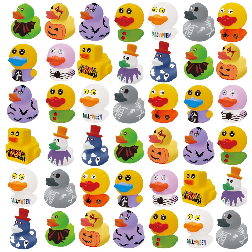 Vinyl Yellow Duck Water Toy, Squeezable with Sound, DIY